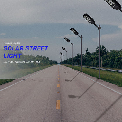 500W LED Solar Powered Street Light With Remote Control