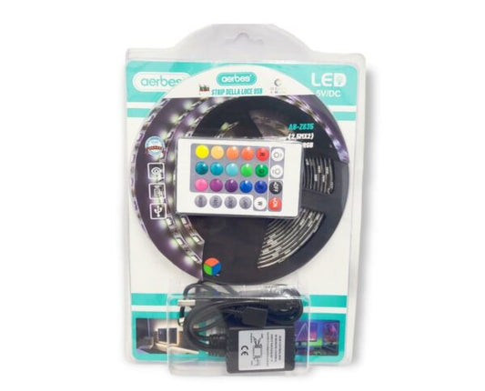 5M USB RGB5050 LED Strip Light