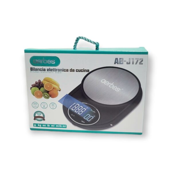 Oval 5kg/0,1 g Kitchen Electronic Scale