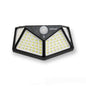 4 Sided Solar Powered Outdoor Light