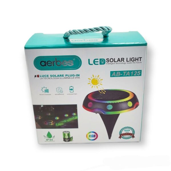 RGB LED Solar Power Ground Lights