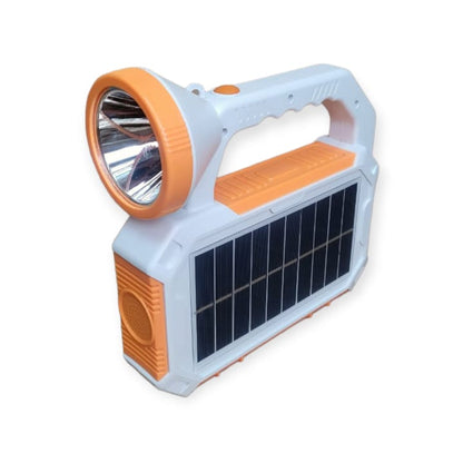 Solar Powered Emergency Light Torch 51LED With 4200Mah Battery