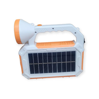 Solar Powered Emergency Light Torch 51LED With 4200Mah Battery
