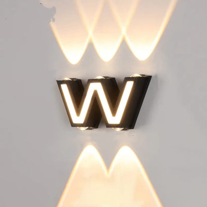 12W LED W Shaped Wall Lamp