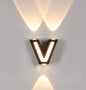 3 LED V Shaped 7W Wall Lamp
