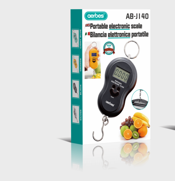 Portable Digital Scale Used For Food, Fishing And Luggage