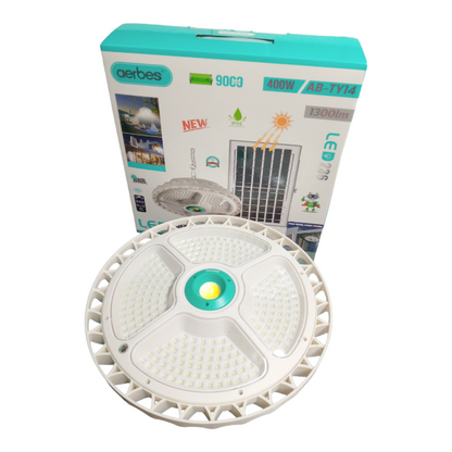 200W Solar Powered Ceiling Light With Remote Control