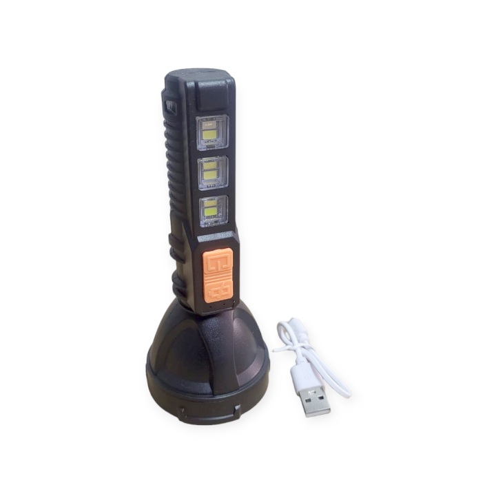 LED Flashlight 1500mah Battery 1300lm 35W