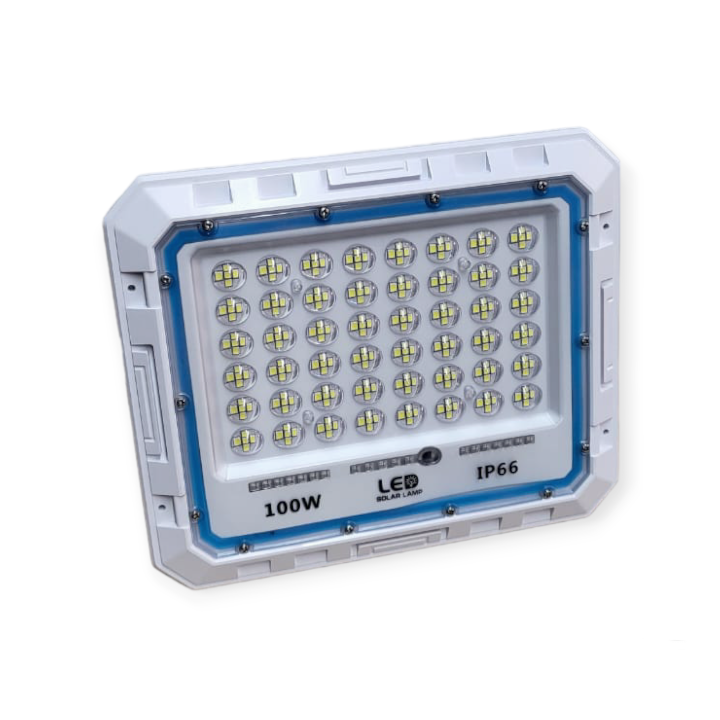 100W Solar Powered LED Floodlight With Remote Control