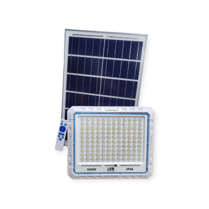300W Solar Powered LED Floodlight With Remote Control