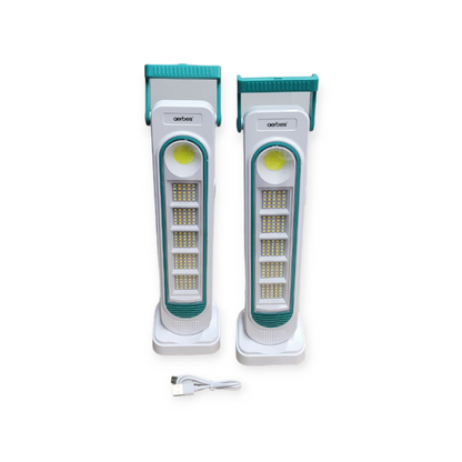 100W Rechargeable Solar Powered Emergency Light