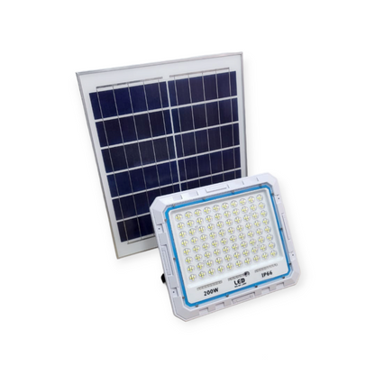 200W Solar Powered LED Floodlight With Remote Control