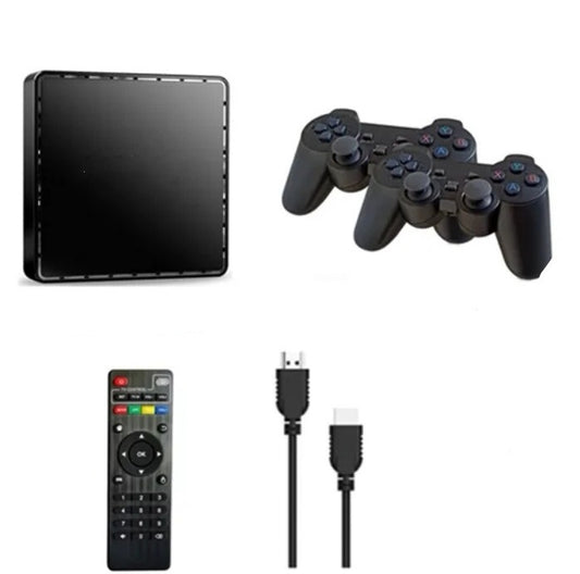 Dual System 10K Ultra HD TV Box Gaming Console with Built in Chrome Cast