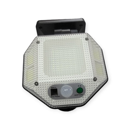 Solar Powered Wall & Spike Lamp With Remote Control