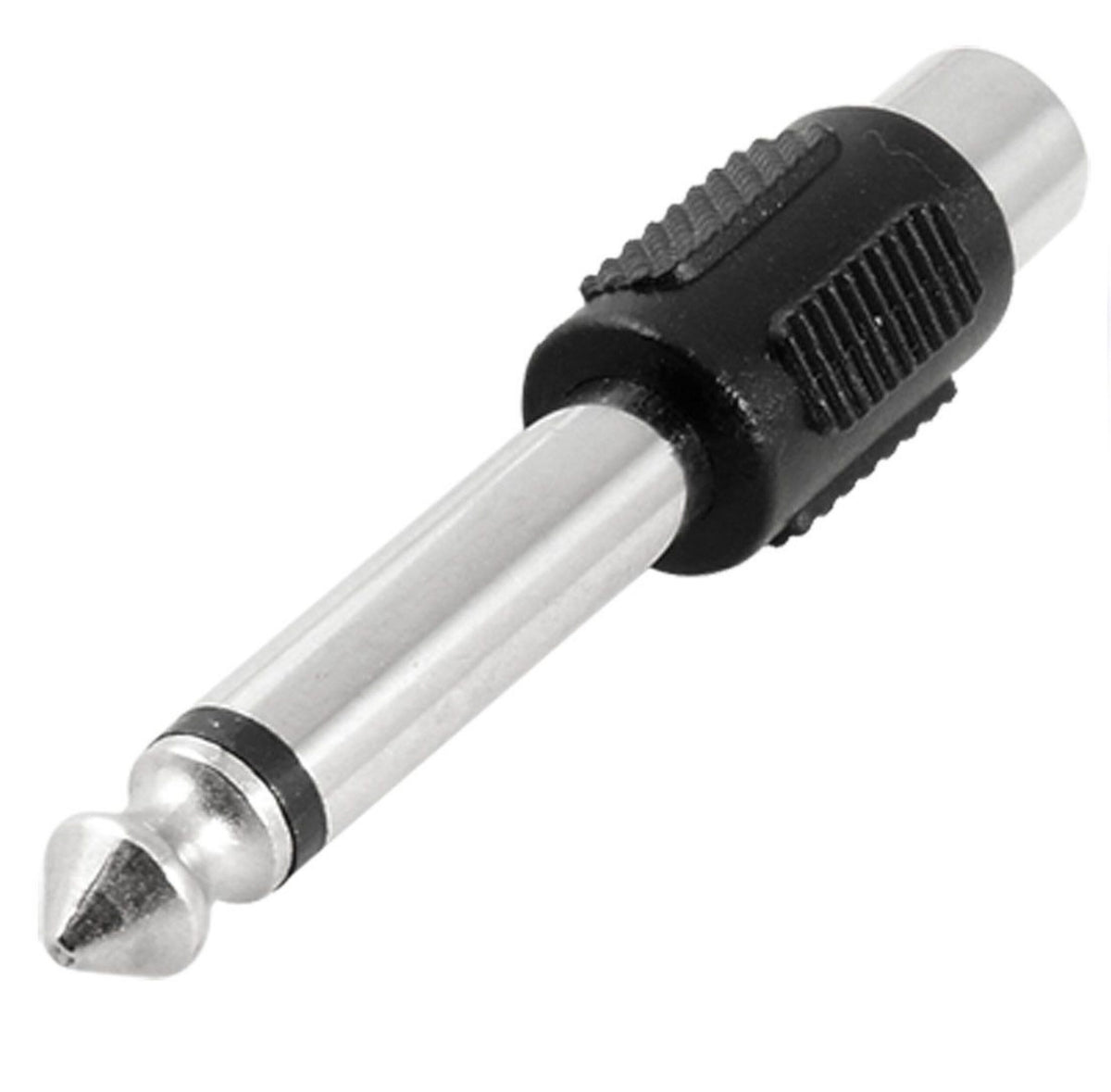 6.35mm Mono Plug to RCA Jack Adapter