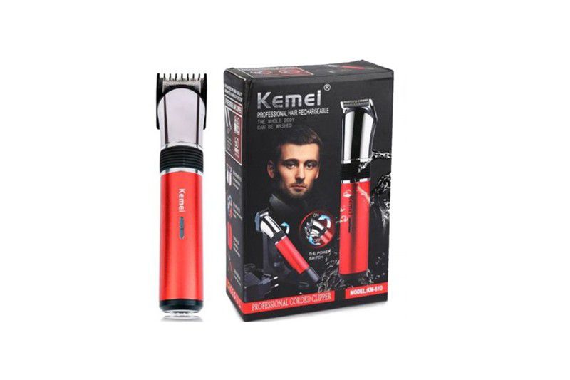 Kemei KM 610 Washable Hair Clipper & Beard Trimmer