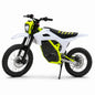 72V 3000W Electric Dirt Bike with 72V 30Ah Lithium Battery, Off-Road Tyres (White & Yellow)