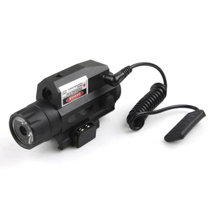 22mm Hunting Airsoft Tactical Gun LED Flashlight With A Green Laser