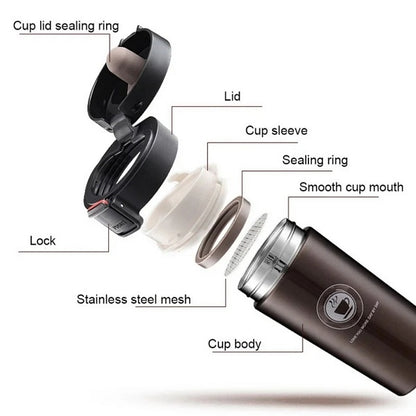 18-8 Stainless Steel Vacuum Insulation Cup 350ml