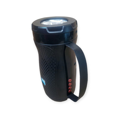 Rechargeable Solar Flashlight With Wireless Speaker