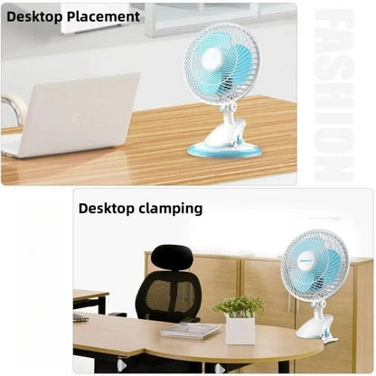 BreezeBuddy Clip On Electric Fan