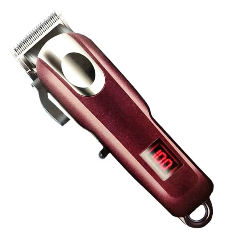 Rechargeable Hair Trimmer With LCD Display