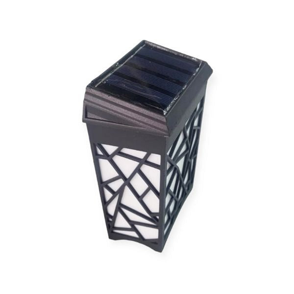 Solar Powered Decorative Wall Lamp RGB And Warm White