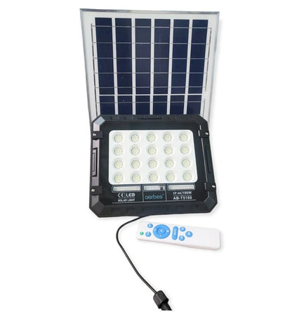 100W Solar Powered Flood Light