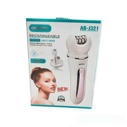5-in-1 Electric Shaver I Massager I Foot Cleaner I Facial Cleaner