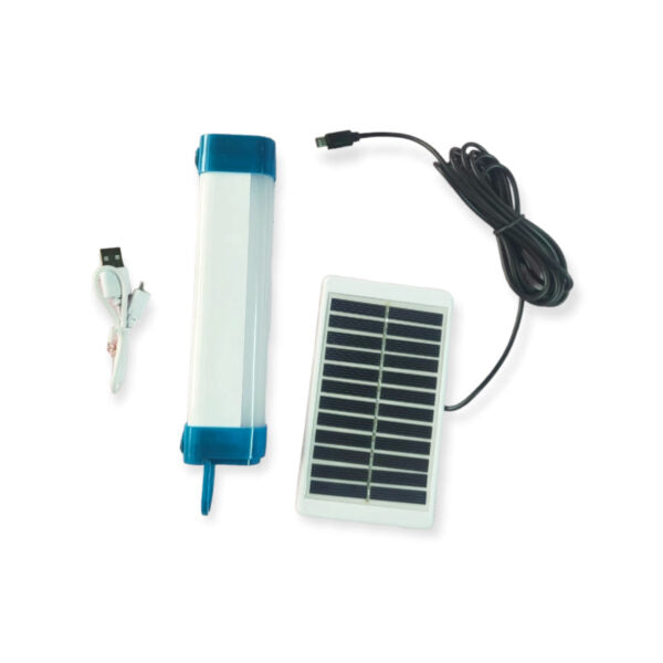 Solar Powered USB Rechargeable Emergency LED Tube Light
