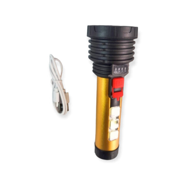 Portable USB Rechargeable LED Flashlight