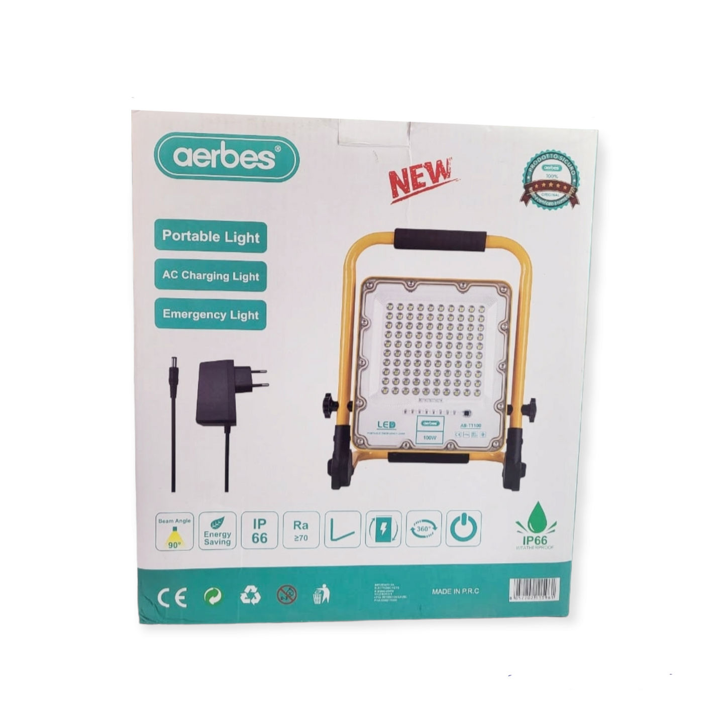100W Portable Rechargeable LED Light
