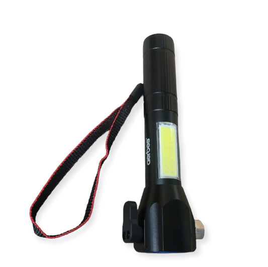 P50 LED + Cob Torch With Hammer