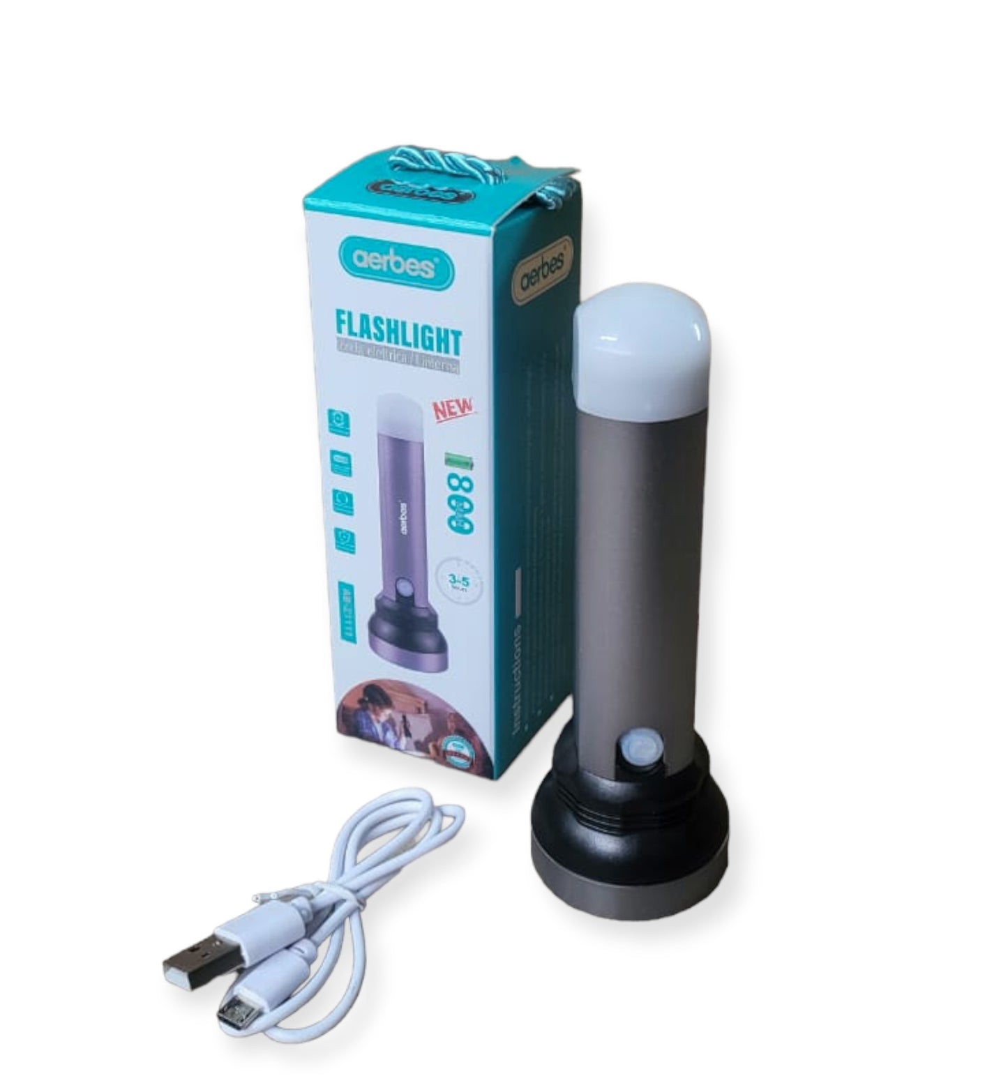 LED Portable Searchlight With 800Mah Battery