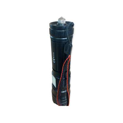 LED Ultra Bright Flashlight With Portable Hammer