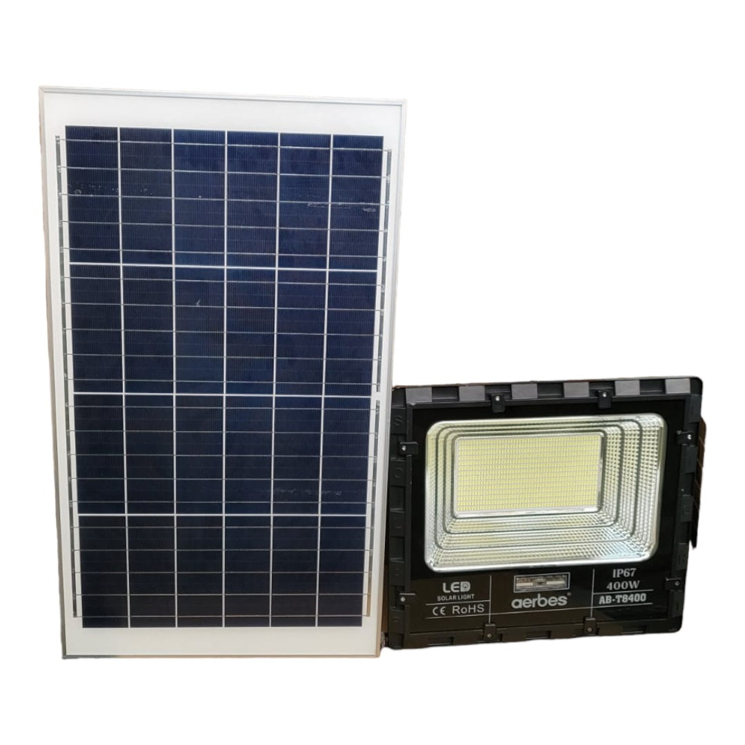 400W Solar Powered LED Light