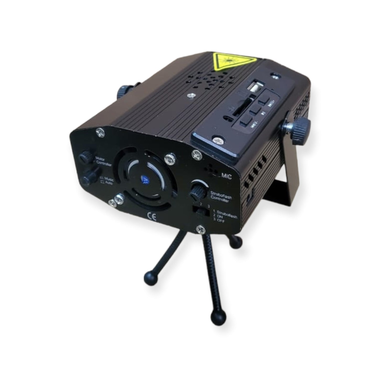 Speaker LED Mini Stage Lighting Projector With USB Port