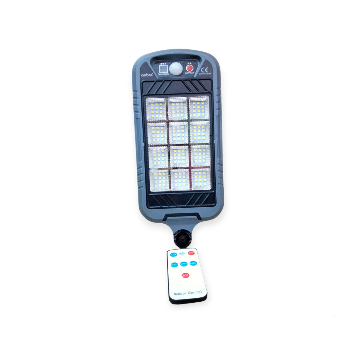 Outdoor 3 Mode Waterproof Solar Powered Sensor Street Light