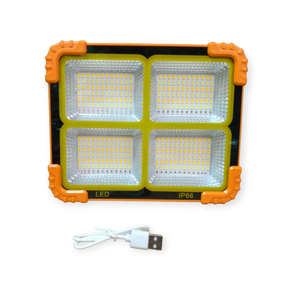 200W Multifunctional Rechargeable Solar Powered Work Light