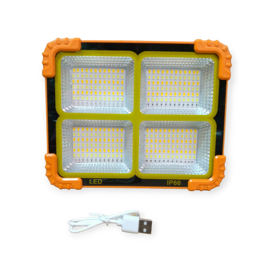 200W Multifunctional Rechargeable Solar Powered Work Light