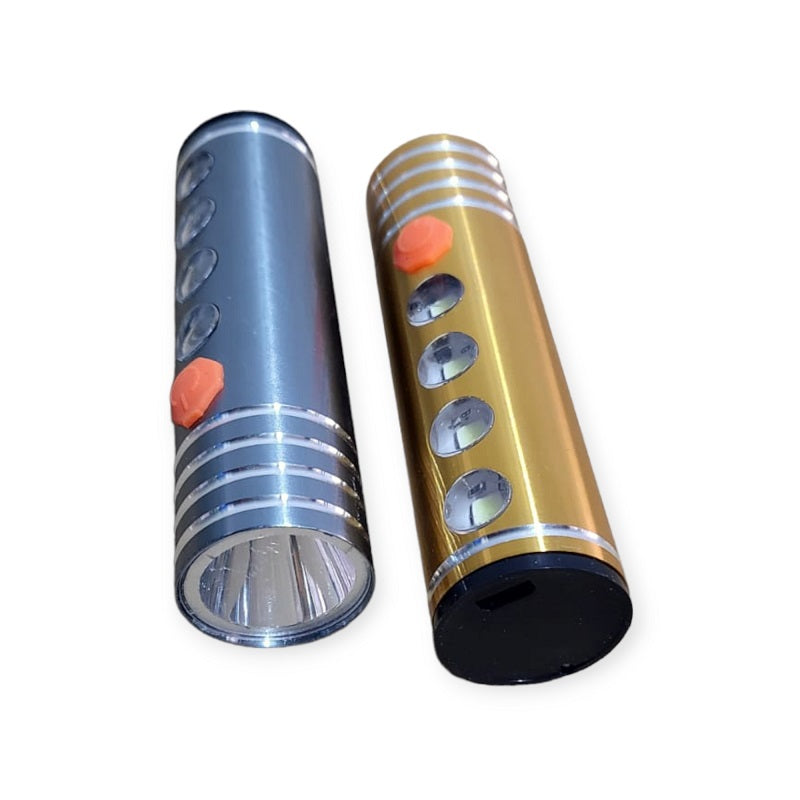 50W Portable USB Rechargeable Super Bright Flashlight