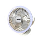 USB Rechargeable Table Clip Fan With Battery