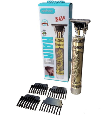 Gold Ceramic Dragon Electric Hair Clipper