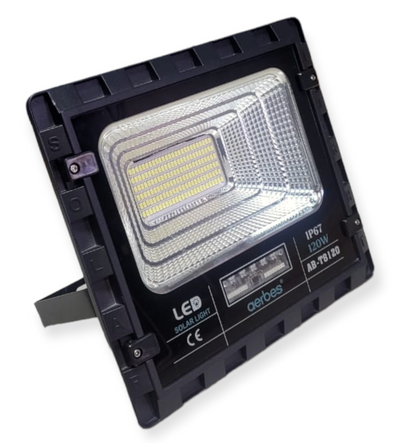 Solar Powered LED Floodlight 120W