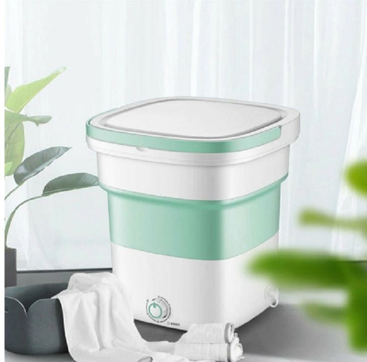 Portable Folding Laundry Ultrasonic Semi-automatic Clothes Washing Machine