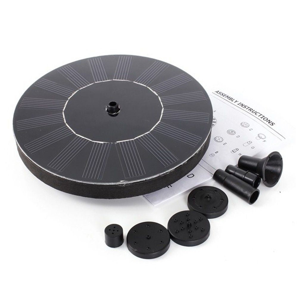 Reef Aquatics Solar Powered Fountain Pond Pump
