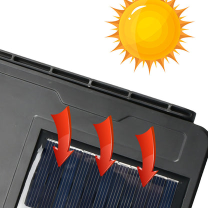 60 LED Solar Powered Sensor Wall Light