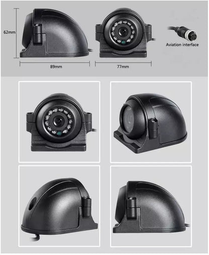 4 Channel mobile sdvr vehicle cctv kit with g-sensor, wifi, 4g, gps & remote monitoring (256gig SD Card)