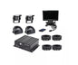 4 Channel mobile sdvr vehicle cctv kit with g-sensor, wifi, 4g, gps & remote monitoring (256gig SD Card)