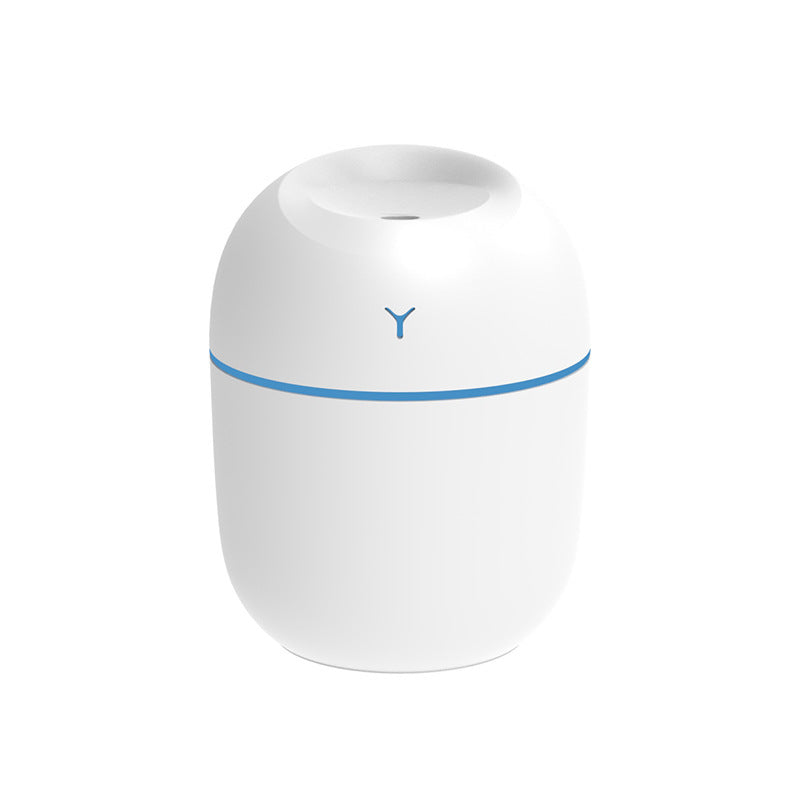 220ML Mini Humidifier For Home, Car, Ultrasonic Mist Maker With LED Light